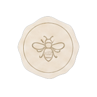 BeeThere founder note wax seal